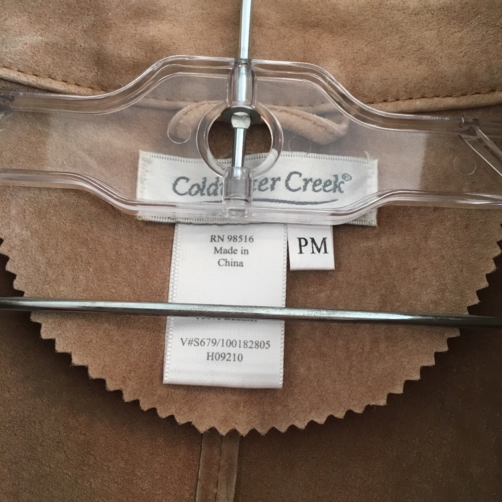Vintage Leather Coldwater Creek Woman’s Jacket - Picture 4 of 7
